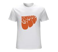RUZHI RARE Rubber Soul T-Shirt Plain t-Shirt Sports Fan t-Shirts Sublime t Shirt, Men White L