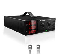 RUZIZAO Bench Power Supply Variable, 30V 100A High Power 3000W DC Power Supply Adjustable with Encoder Knob & Output Switch, Lab Switching Power Supplies 4-Digits LED Display for Repair/Test