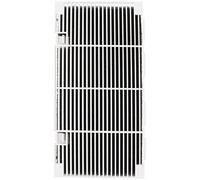 RV A/C Ducted Air Grille Duo-Therm Air Conditioner Grille Replace for The Dometic 3104928.019 with Air Filter pad Assembly - Polar White