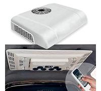 Rv Air Conditioner 12V/24V Dc Rv Rooftop Air Conditioner Electric Parking Air Conditioner Cooling Only, 8 Hour Running Non-Ducted Air Conditioning System For Car Rv Truck Camper Excavator 24V