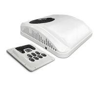 RV Air Conditioner, 8500BTU Universal Rooftop AC Unit for Heating & Cooling, Remote Control for Truck, Boat, Camper, Travel Trailer - 12/24V