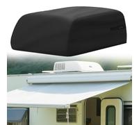 RV Air Conditioner Cover, Camper Trailer AC Protector for Roof Accessories, 420D Oxford Cloth, Black(110 * 80 * 38CM)