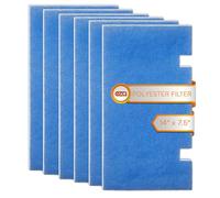 RV Air Conditioner Filter - 14" x 7.5" RV AC Replacement Filters For Dometic Air Grille 3313107.103/3105012.003 (6 Filters)