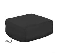 Rv Air Conditioner Protector,1 Pack Rv Air Conditioner Cover, 210D Oxford Waterproof Roof Ac Protector For Travel Trailer Camper 5Th Wheel, Secure Fit With Drawcord, Black, Outdoor Garden