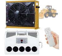 RV Air Conditioner Split Style Truck Cab Electric AC Unit for Semi Trucks Bus - 12V/24V DC Mini Split RV Air Conditioner for Trucks RVs Caravan Excavators Trailers Vans, Fast Cooling