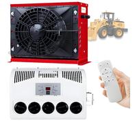 RV Air Conditioner Split Style Truck Cab Electric AC Unit for Semi Trucks Bus - 12V/24V DC Mini Split RV Air Conditioner for Trucks RVs Caravan Excavators Trailers Vans, Fast Cooling