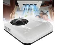 RV Air Conditioner, Universal Rooftop AC Unit for 12V/24V, Quiet Easy Install Cooling for Truck, Trailer, Fifth Wheel, Motorhome, Van, Bus