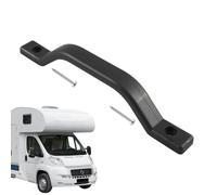 RV Assist Handle Entry Door - Marine Grab Bar with Mounting Screws, Anti-Slip Heavy Duty Support Handle | Trailer Boat Door Safety Handrail, Exterior Step Support Grip for Elderly Adults Camper
