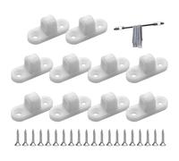 RV Awning Bottom Bracket, RV Awning Mounting Brackets Replacement | Awning Bracket & Screw Kit,RV Awning Bracket Accessories for Caravans