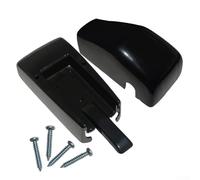 RV Awning Head Cover End Cap, 2 Pack Plastic Replacement for Lippert and Solera Awnings Direct Fit Left Side Installation