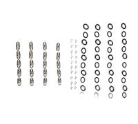 RV Awning Twist Locks 20 Sets for Caravans Dinghies | 20 sets included, nickel plated brass, rust resistant, marine grade, secure locking mechanism