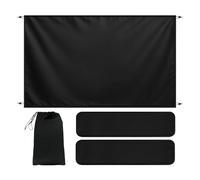 RV Back Door Shower Curtain | Waterproof Large Adjustable Cover | Motorhome Accessories - Outdoor Camping Traveling Fishing Trip Backpack Hiking Truck Residential Backyard