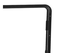 RV Baggage Door Storage Compartment Access Door with Double Lock Key Secure Weatherproof Design Square Rounded Corner for Motorhome Trailer Yacht 380x675mm 14.96x26.57in