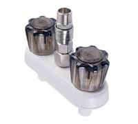 RV Bath Fixture - Quick-Connect High-Pressure Shower Valve, Replacement Faucet For Motorhome Bathroom Van | Premium Construction With Easy Installation Adapter, Perfect For Camping Boat Outdoor