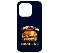 RV Beach Camping Cruising The Coastline Vacation Camper Case for iPhone 15 Pro