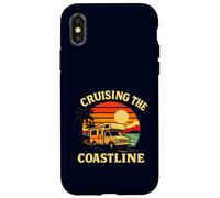 RV Beach Camping Cruising The Coastline Vacation Camper Case for iPhone X/XS