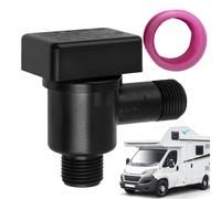 RV Blackwater Flush Check Valve, Pressure Regulation Easy Installation, Freshwater Supply Protection Leak Vacuum Breaker Replacement for Vacation Holiday Travel Camping,