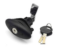 RV Cabin Door Lock Trailer Refitted Recreational Vehicle Compression Seal Lock Luggage Compartment Door Lock Oval Handle Rotary 1Pcs(XK263Open)