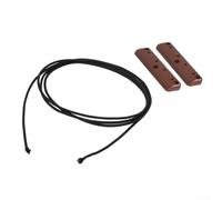 RV Cabinet Cargo Net Storage Rack ABS Fence Anti Falling Guard for Motorhome Camper Van Locker Organization 5m Cord(reddish brown)