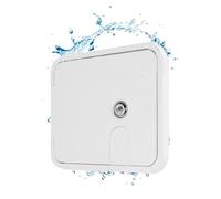 RV Cable Hatch - Waterproof RV Hatch | Access Panel Accessories Lock Conversion Trailer Control Points Yacht | Power Cord Flap for