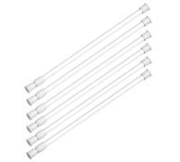 RV & Camper Adjustable Tension Rods 12"-19.5" - Essential Organizer Bars for Travel Trailers, Campers, and RVs Kitchens and Closets Must-Have, 6 Pack