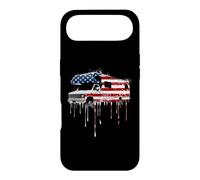 RV Camper Camping Motorhome Travel American Flag USA Drip Case for iPhone Air