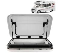 RV Camper Roof Ventilation Skylight with LED Lighting for Enhanced Airflow and Natural Light