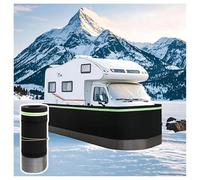 Rv Camper Winter Skirting For Bottom, Heavy-Duty Waterproof Felt With Steel Mesh,360°Protection,Weather & Scratches For Motorhome & Trailer(24m/78ft)