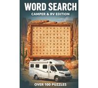RV Camper Word Search Puzzle Book: Word Searches wit Easy to Read Print about Camper RV | 6x9 inches, 210 pages | 100+ Puzzles … Gift for Vacations, Holidays and Free Times