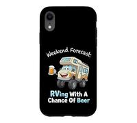 RV Camping Motorhome Beer Weekend Warrior Case for iPhone XR