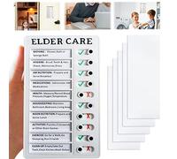 RV Checklist Memo Plastic Boards with 5 Blank Paper My Chores Checklist Message Board Elder Care Daily Task Planning Pad DIY Daily to Do List for Check Items and Form Good Habit (Elder Care)