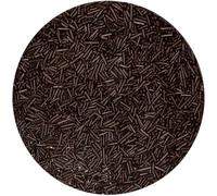 RV Chocolate Sugar Sprinkles, Vermicelli | Toppings Choco Sugar Strands for Cake Decoration - 250 Grams