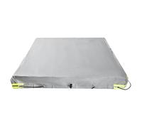 RV Cover - Trailer Protection Sheet, 420d Oxford Fabric | Waterproof Tarpaulin Wrap, Flat Protection Layer, Outdoor Shield for Vehicles Transport Car Equipment