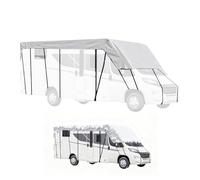 RV Covers - Waterproof Canvas Tarp 650 X 300 Cm, UV Resistant Roof Protection, Foldable Snow Resistant Shield, Weatherproof Outdoor Fabric | D Cover