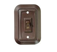 RV Designer Collection S651 Wall Plate Switch Single On/Off, 3.53 inches x 2.39 inches