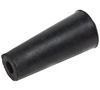 RV Designer E227, Entry Door Bumper, Black Rubber, 2-1/4 inch, Outside Hardware