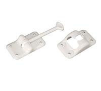 RV Designer E233, Plastic Door Holder, T Style, 3-1/2 inch, Colonial White, Entry Door Hardware