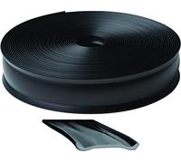 RV Designer E329, Standard Vinyl Insert Trim, 1 inch Wide, 25 foot Roll, Black