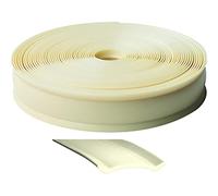 RV Designer E363, Heavy Duty Vinyl Insert Trim, 1 inch Wide, 25 foot Roll, Colonial White