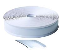 RV Designer E561, Heavy Duty Vinyl Insert Trim, 1 inch Wide, 50 foot Roll, White