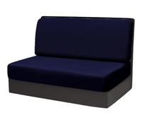 RV Dinette Cushion Covers Stretch Camper Cushions Cover Travel Trailer Couch Slipcovers(Navy)