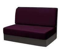 RV Dinette Cushion Covers Stretch Camper Cushions Cover Travel Trailer Couch Slipcovers(Purple)