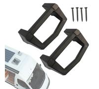 RV Door Handle - 264lb Capacity Hardware 2 Pack, Stabilizing Safety Rail Assist Bar, Secure Entryway Pull Accessory | Horse Trailer Entry, Utility Van Doorway, Basement Access Hatch, Cargo Box Lift