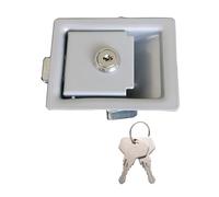RV Door Handle,Travel Trailer RV for Camper Entry Door Lock for Latch Motor Home Safety(GY)