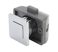 RV Door Latch, Zinc Alloy Push Button Latch Push Cabinet Locks Keyless Knobs Locks for RV Yachts Motorhome Caravan