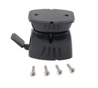 RV Door Retainer Catch Compatible with Coachman Elddis Caravan Motorhome Retaining Catch Holder Door Stopper Clip for RV Camper Van (Black)