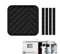 RV Door Shade Window Cover - Self-Adhesive Sun Barrier | RV Blackout Window Cover | for Outdoor Camping Entry Windshield UV Protection Privacy Protection