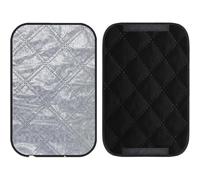 RV Door Window Shade Cover,Thickened Side Window Sunvisor Shield Cover - Privacy Sunshade, Campervan Accessories, 15.94x25 Inches, Foldable For UV