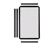 RV Door Window Shade - Magic Tape - Motorhome Door Window Cover Foldable Portable Aluminum Foil Oxford Cloth 63.5 X 40.64 Cm UV Protection Light Blocker For Motorhome Trailer Camping Vehicle