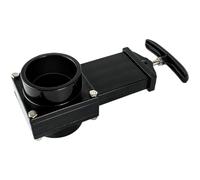 RV Drain Valve - RV Waste Water Valve, 50 mm Waste Water Valve with Handle - Motorhome Spare Parts for Waste Water for Motorhomes, Caravans, Trailers for Motorhomes, Friends, Parents and Neighbours